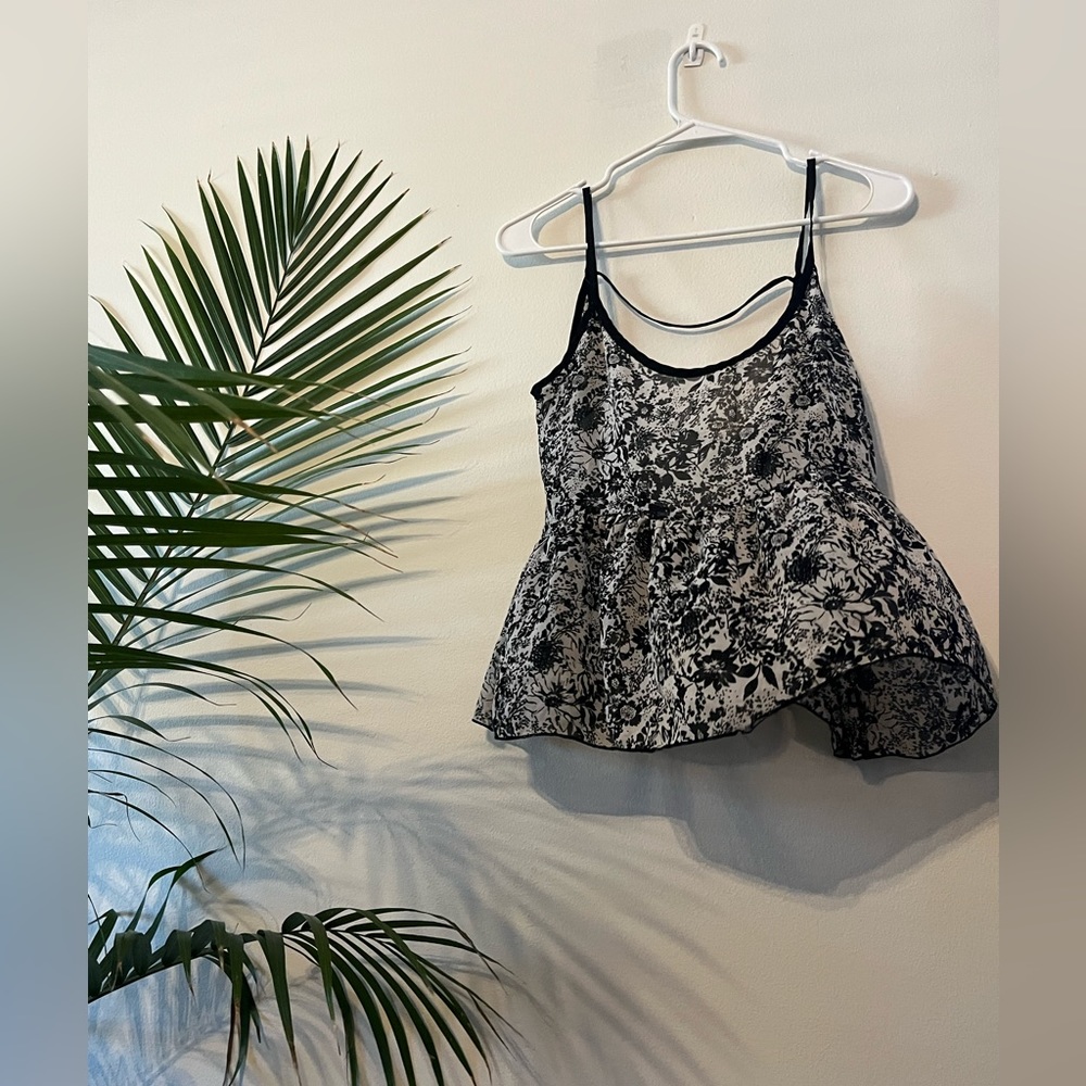 Floral Sheer Tank
